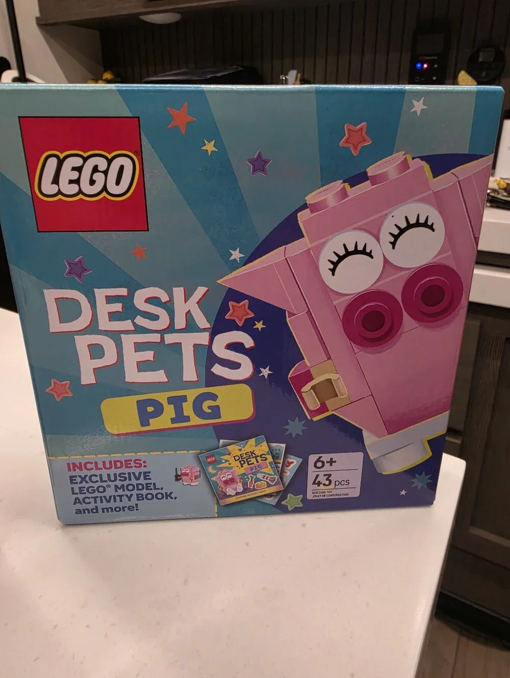 Lego Desk Pets Pink Pig w/ Adoption Craft Accessories #51799